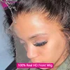 100% Real HD Lace Wig 13x6 Human Hair Lace Frontal Wig 30 Inch Straight Human Hair Wigs Brazilian 13X4 Lace Front Human Hair Wig