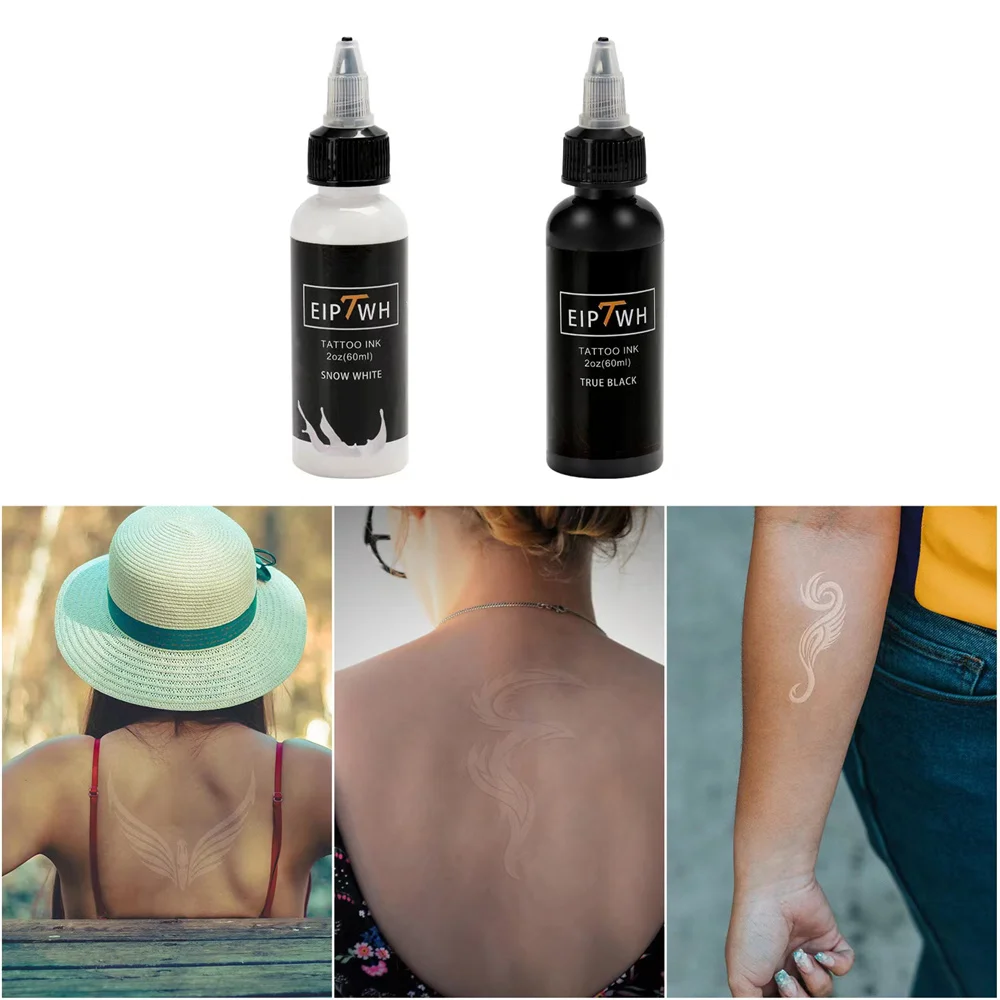 Tattoo Ink Pigment Professional DIY Tattoo Pigment Permanent TattooInk for Body Art 60ml/bottle