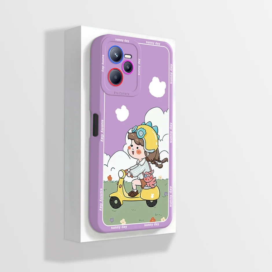 Cute Cartoon Silicone Soft Back Cover Case