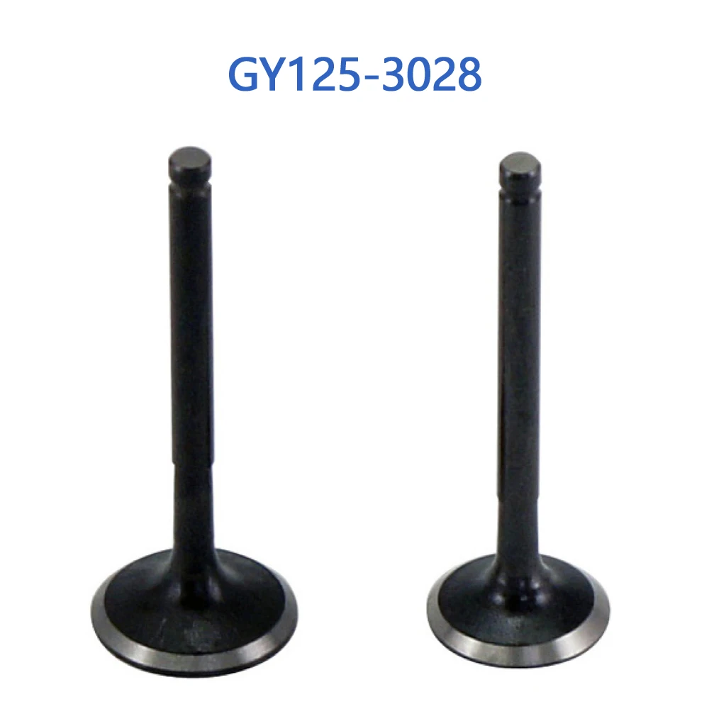 GY125-3028 GY6 125cc 150cc Inlet/Exhaust Valve For GY6 125cc 150cc Chinese Scooter Moped 152QMI 157QMJ Engine seabuy gy6 performance dc cdi box 50cc 125cc 150cc 250cc moped scooter atv go karts