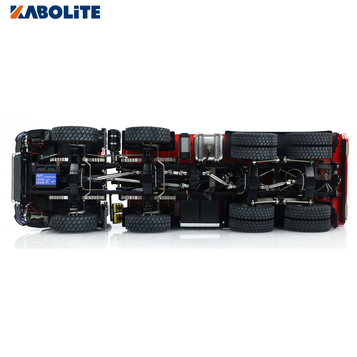 In Stock KABOLITE K3365 Dumper Tipper Car Metal 1/14 8X8 RC Hydraulic Dump Truck Lights Sound System RC Toys Gifts Model 6