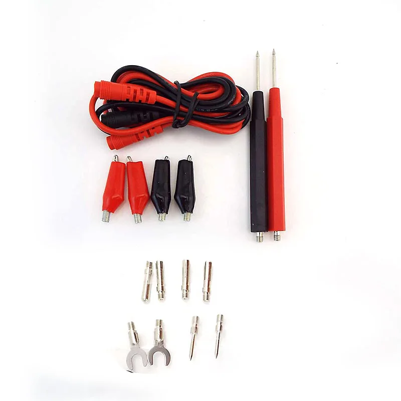 

Instrument 16x/set Needle Tip 4mm tools Probe Test Leads Alligator Clip cord Wire Pen Cable Assortment for Digital Multimeter C