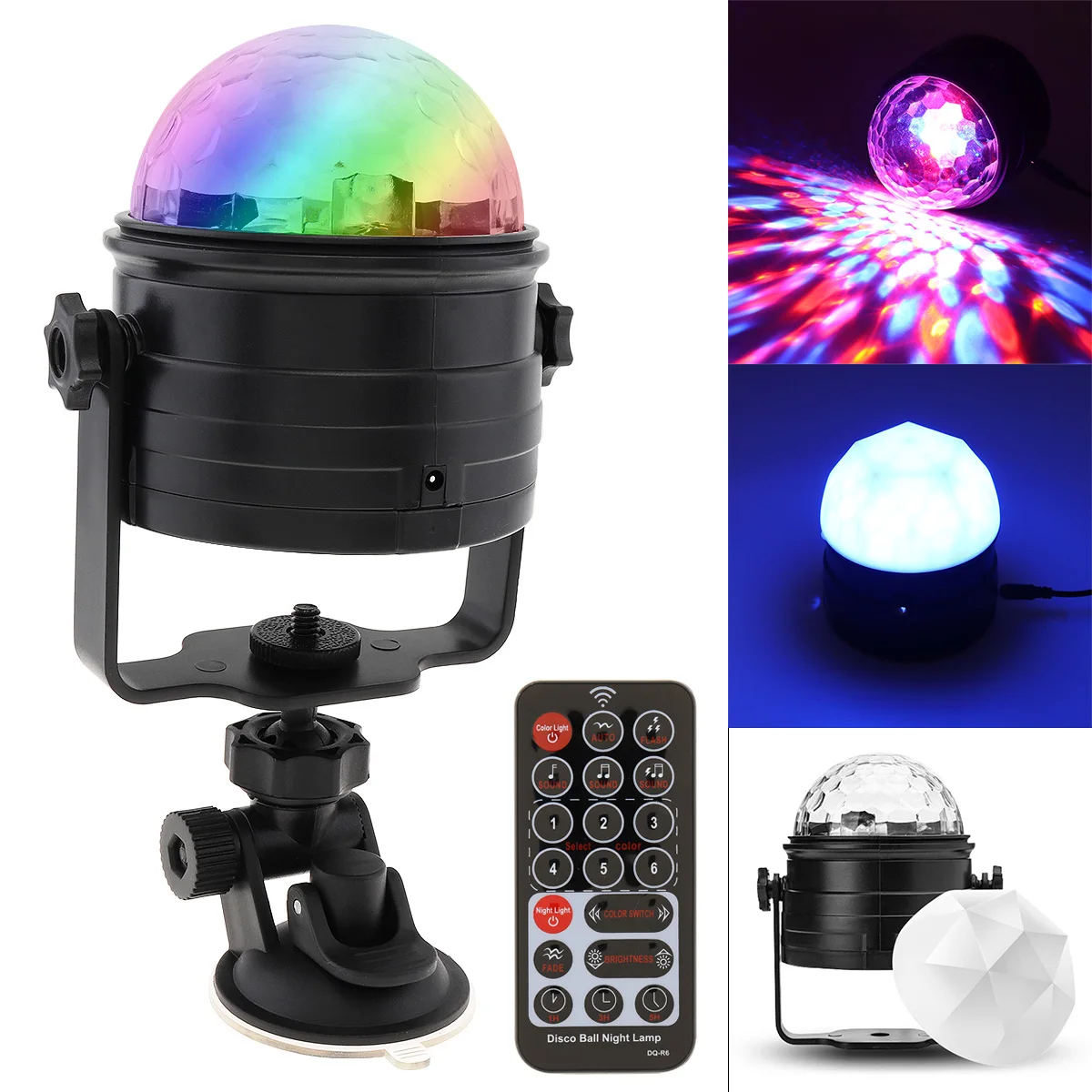 Rgb Usb 6W Led Colorato Discoteca A Controllo Vocale Magical Ball Stage Effect Light Support Modalità Luce Notturna Per Luce Notturna/Festa