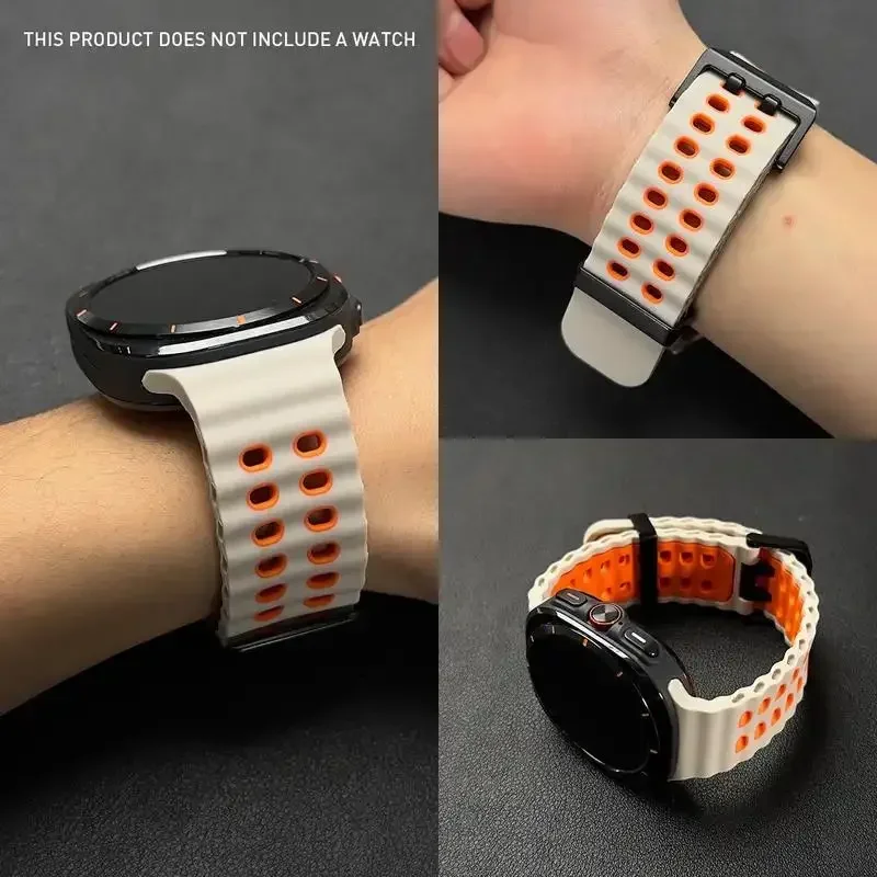 Marine Silicone Sport Band - Breathable Strap