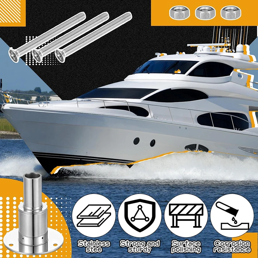 Durchgangsrohr für Dieselheizung 24mm Edelstahl Heizungsrohr Auspuffrohr Winkelverbinder 2 Klemmen für Boote Auto LKW – Detail 2