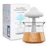 Rain Cloud Electric Air Humidifier 300ml Aroma Diffuser Zen Rain Water Drops Colorful Night Light Humidifier for Home Gift 6