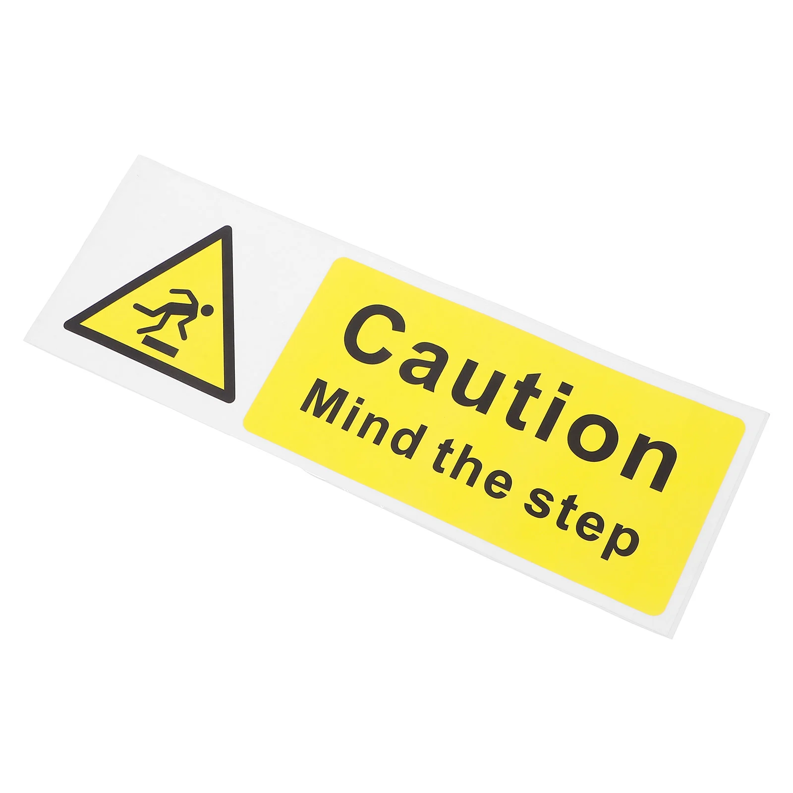 Mind The Step Self Adhesive Safety Signs Warning Stickers Caution Floor Decals Traffic Protection Roadway Safety