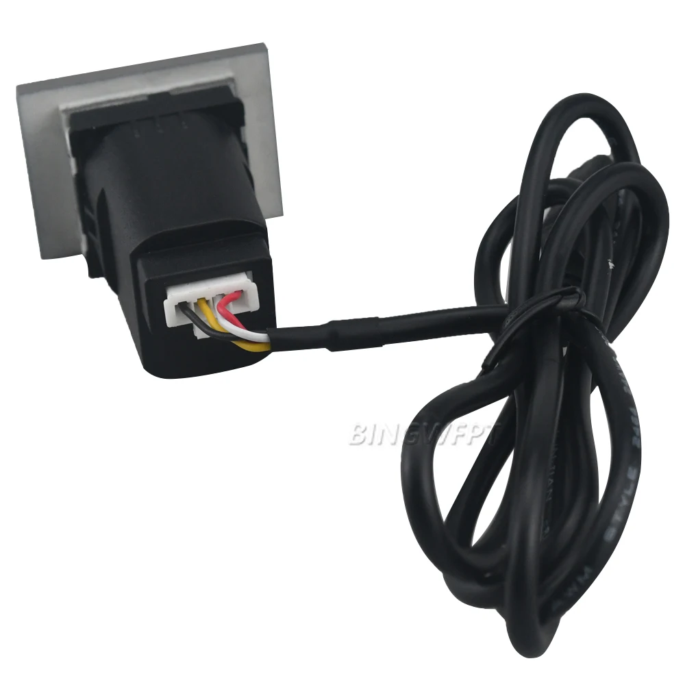 For Ford Focus 2 Mk2 2009-2011 Car Black/Silver USB Input Adapter Audio Radio u-