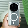 Case For Xiaomi 15 Ultra Case MagSafe Magnetic Matte Clear Luggage Stripe Back Cover For Mi 15 Ultra 5G Lightweight Hard Shell 3
