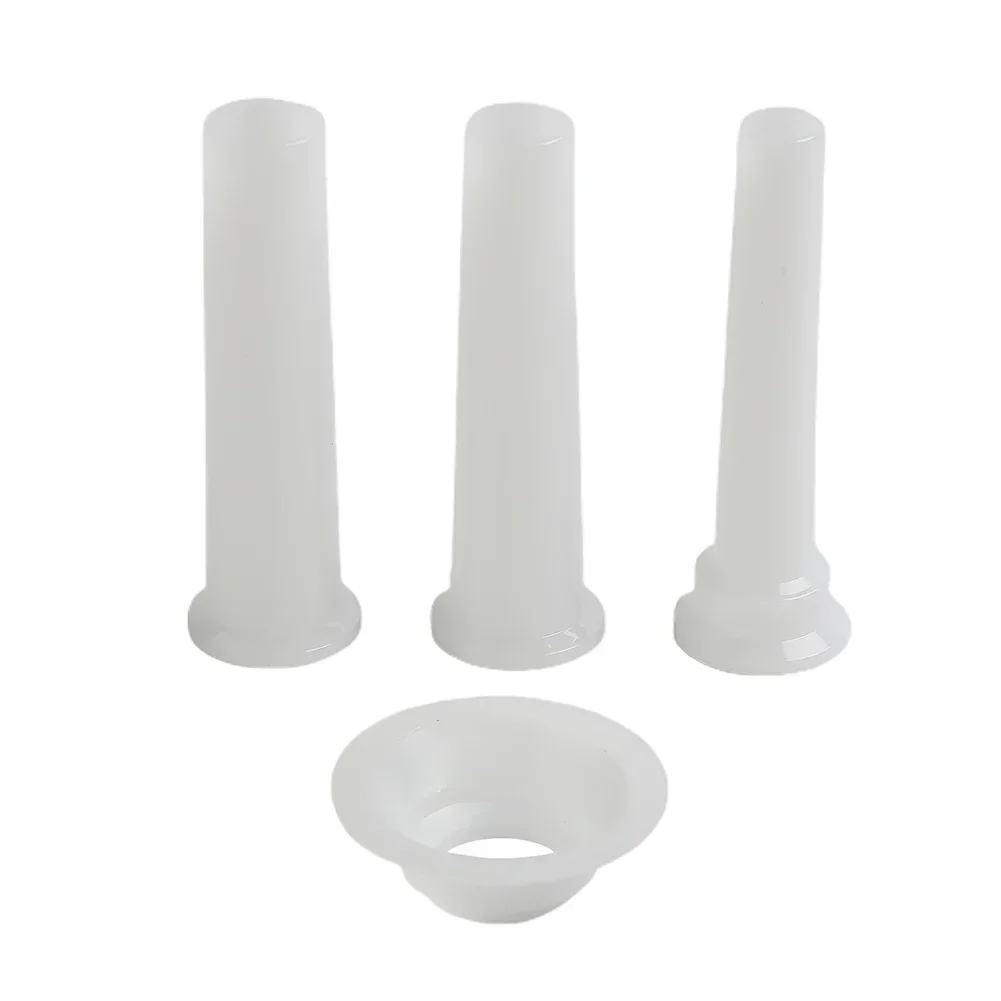 1 Set Meat Grinder Handmade Stuffing Tube Kitchen Tools Sausage Maker Stuffer Funnel Tools Meat Grinder Tubes Poultry