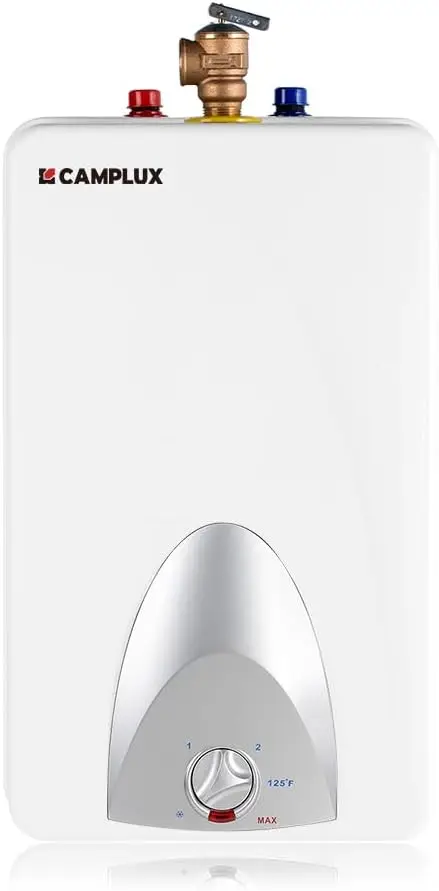 Mini Tank Electric Water Heater ME40 4.0 Gallons, Point of Use No Wait for Hot Water Under Kitchen Sink 120V 1440W, Wall