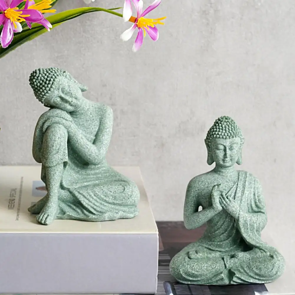 BonsaiBuddhaAquariumStoneDecorationLittleMonksThailandTibetan