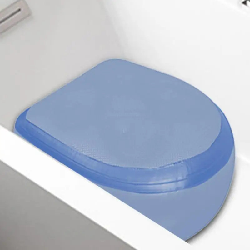 Seggiolino Per Vasca Idromassaggio - Cuscino Rialzato Antiscivolo Blu