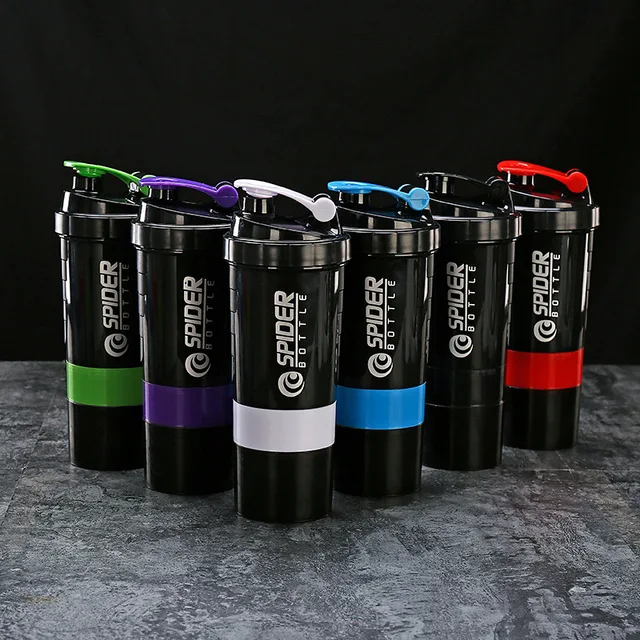 3 Layers Shaker Protein Bottle Powder Shake Cup Large Capacity Water Bottle Plastic Mixing Cup Body-Building Exercise Bottle 3 Layers Shaker Protein Bottle Powder Shake Cup Large Capacity Water Bottle Plastic Mixing Cup Body-Building Exercise Bottle