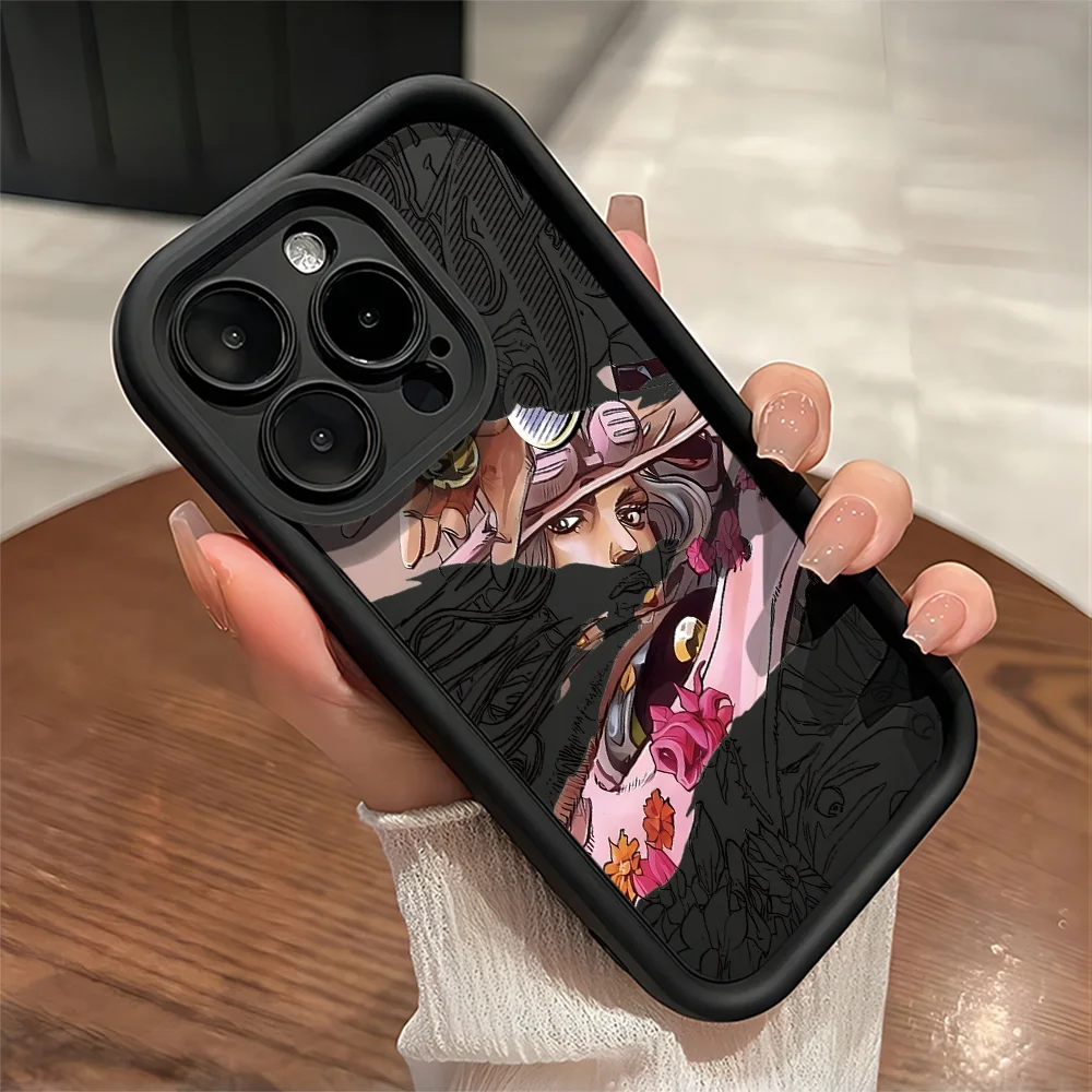 Anime JoJo Steel Ball Run Soft Phone Case - Stylish Protective Back Cover