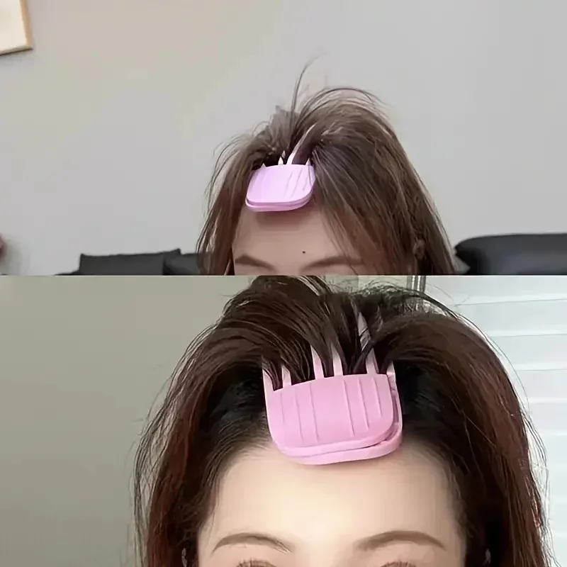 Bangs Hair Roots Volumizing 2pcs Fluffy Hairpin Curling Clips Hair Clips Set Women Curling Fixed Clip Fashion Volume Hair Roller