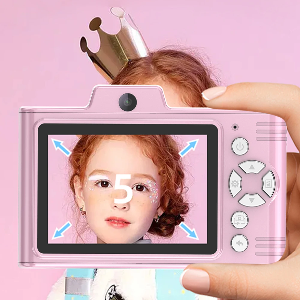 디지털 줌 사진 카메라, CCD 카메라, 2.8 인치 화면 디스플레이 카메라, 8X 비디오 카메라, HD1080P 48MP
