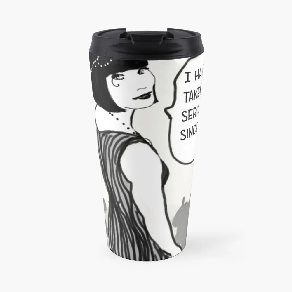 

Phryne Fisher will be the Death of Me Travel Coffee Mug Thermo Coffee Mug Coffee Mugs Creative