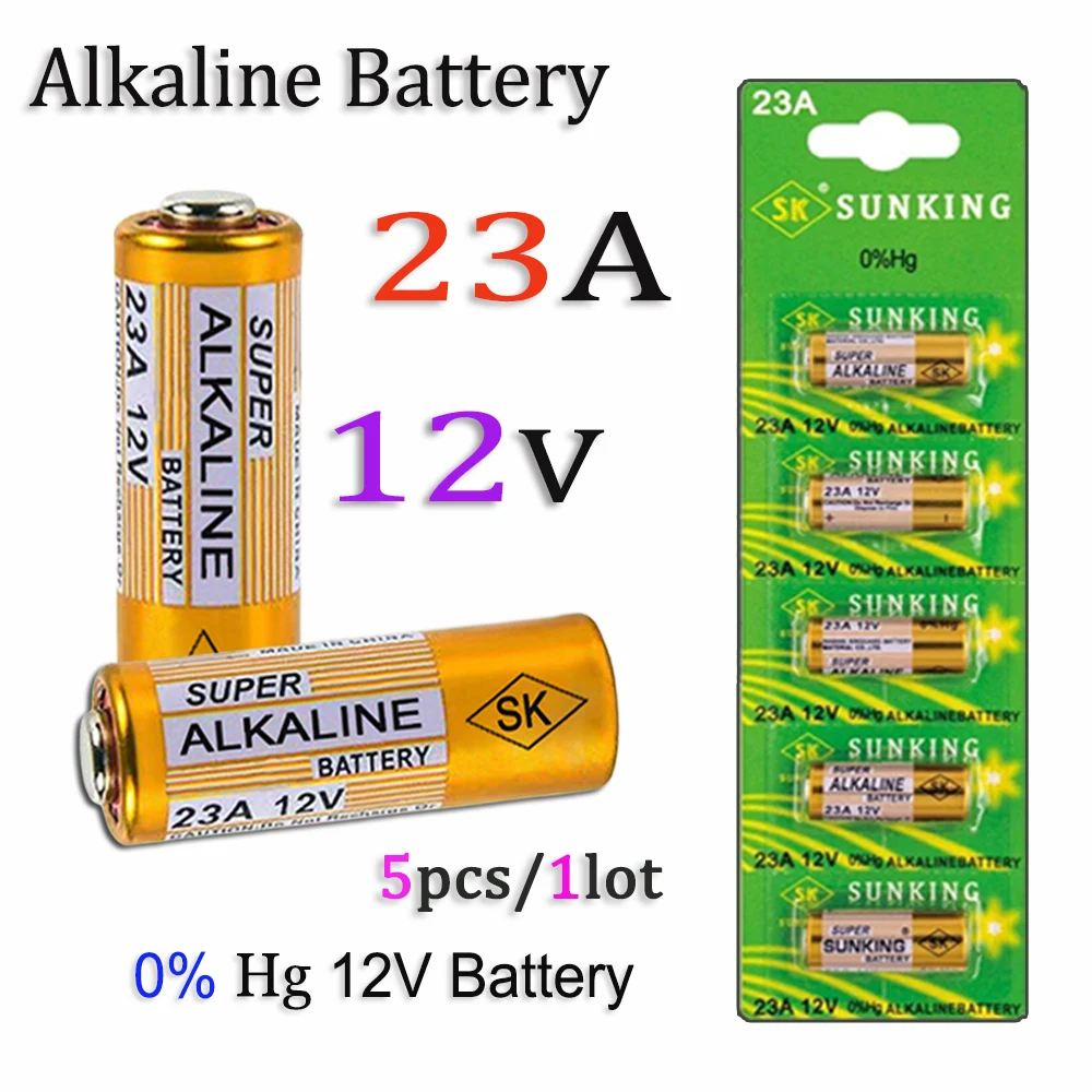 Batteria Super Alcalina Specialistica 12V A23 / 23AF / LRV08 - Foto 3