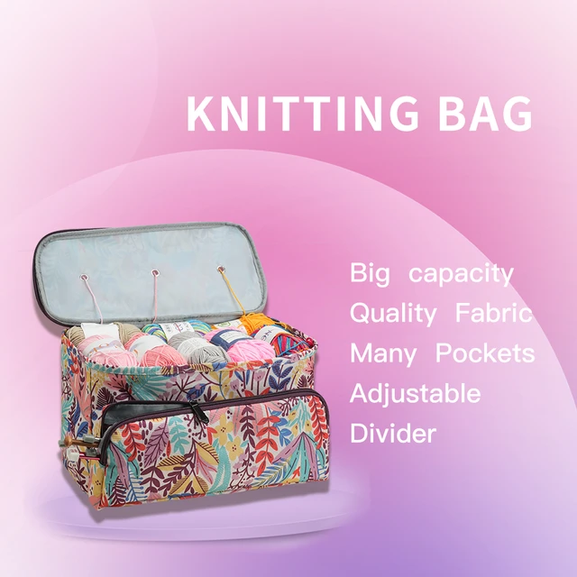 Sewing Organizer Portable Sewing Organizer  Knitting Bag Yarn Organizer  Bag - Storage Bags - Aliexpress