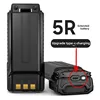 UV 5R Battery for Baofeng Walkie Talkie 1800mAh/3800mAh Li-Ion Battery USB Type C Fast Charge Upgrad BL-5 For UV-5RE UV5R BF-F8 4