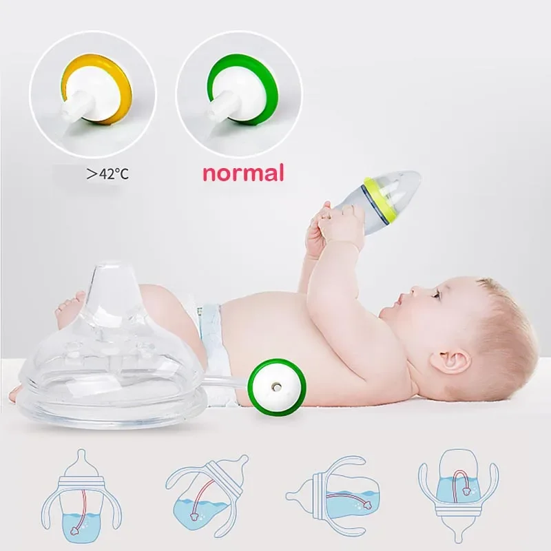 250ml Baby Kids Silicone Cup Sippy Children Training Cute Drinking Water Straw Feeding Bottle Hands-free Bottle