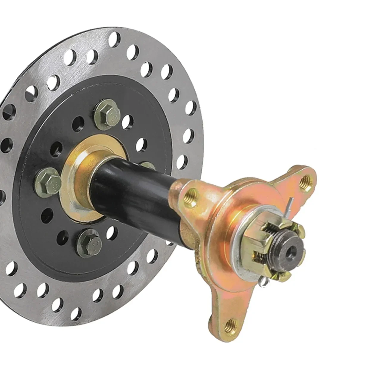 34" Rear End Differential Axle Kit Drive Shaft Wheel Hub Go Kart Trike Golf Cart