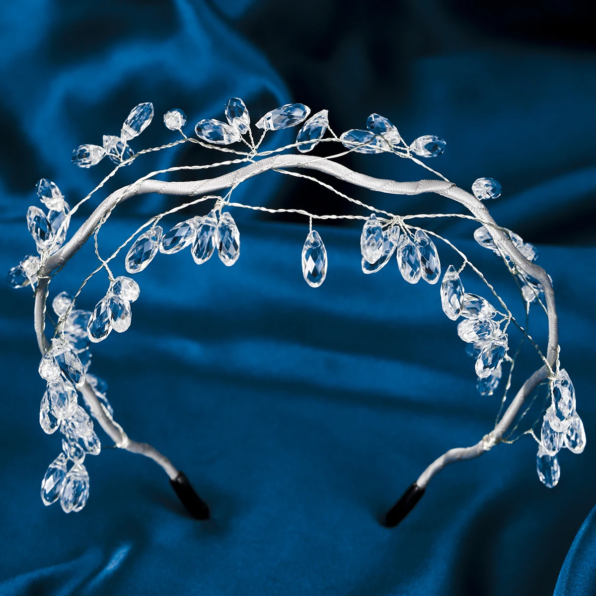 Mode funkelnde Kristall klassische Perlen Haarbänder Prinzessin Party Kopfschmuck Zubehör Hochzeit Braut Kopfschmuck