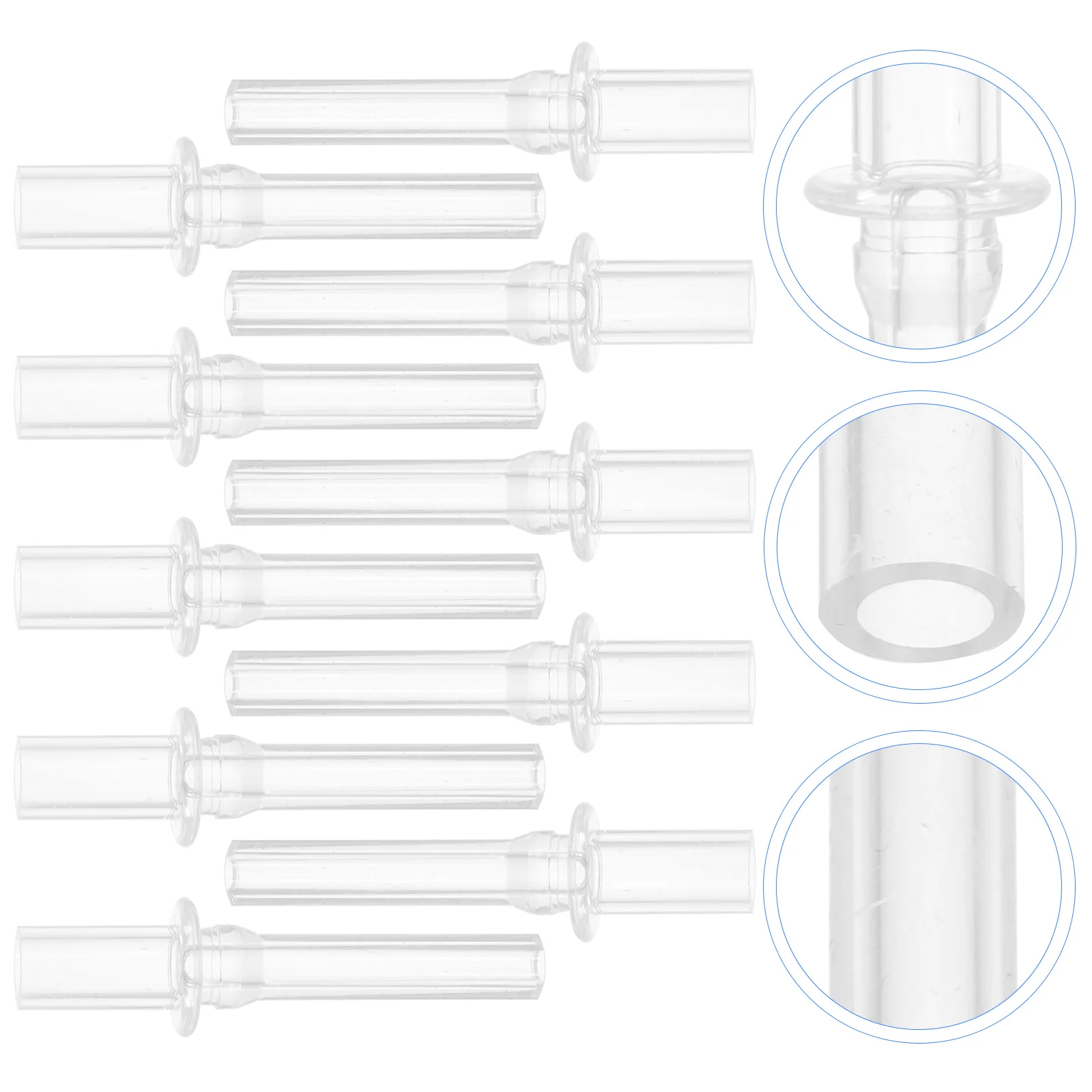 10 Pcs Straws Drinking Tip Bottle Silicone Tips for Bottles Sippy Cup Replacement Reusable