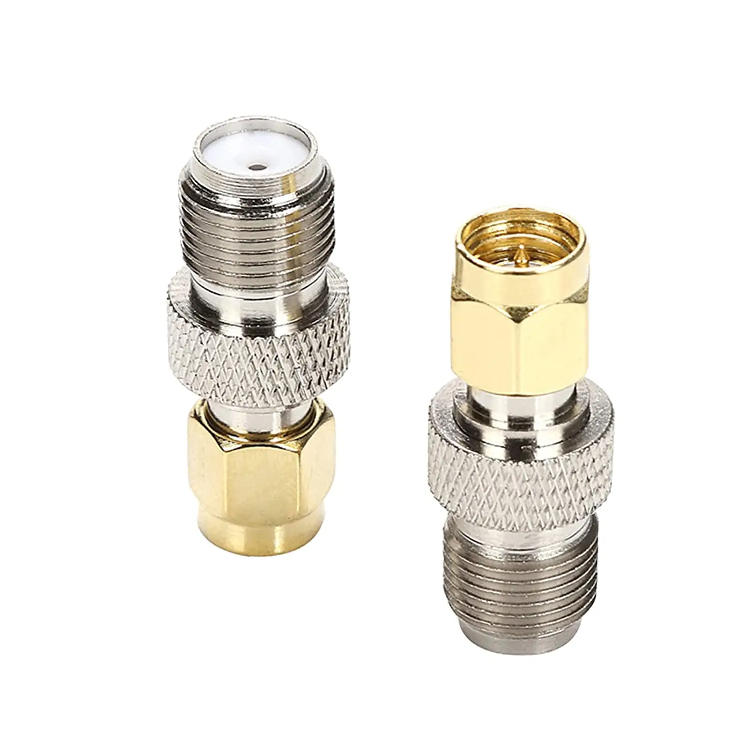 Connector F Female Jack to SMA Male Plug RF Coaxial Adapter connector adapter rf connector adapter coaxial connector rf connector cable connector coaxial cable connector