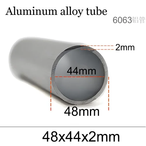 Tube Aluminium Sourcing Map 6063 Aluminium Rond Tube 8mm Diamètre Externe 4mm Interne Diamètre 300mm Longueur Tube Tubes 3 Pcs Tube Inox 60mm