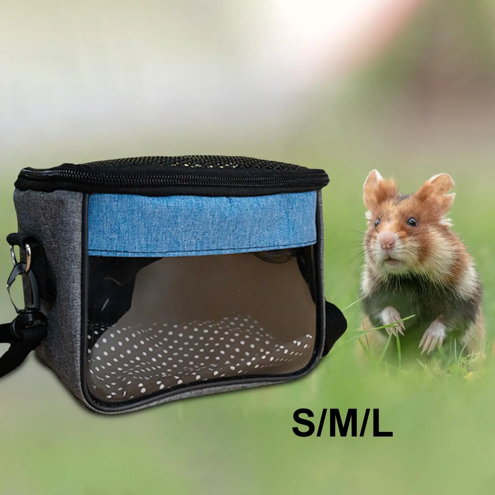 Portable Pets Carrier Bag Hamster Travel Bag Breathable Outgoing Bag Pouch for Rabbit Squirrel Chinchillas Rats Sugar Glider Portable Pets Carrier Bag Hamster Travel Bag Breathable Outgoing Bag Pouch for Rabbit Squirrel Chinchillas Rats Sugar Glider