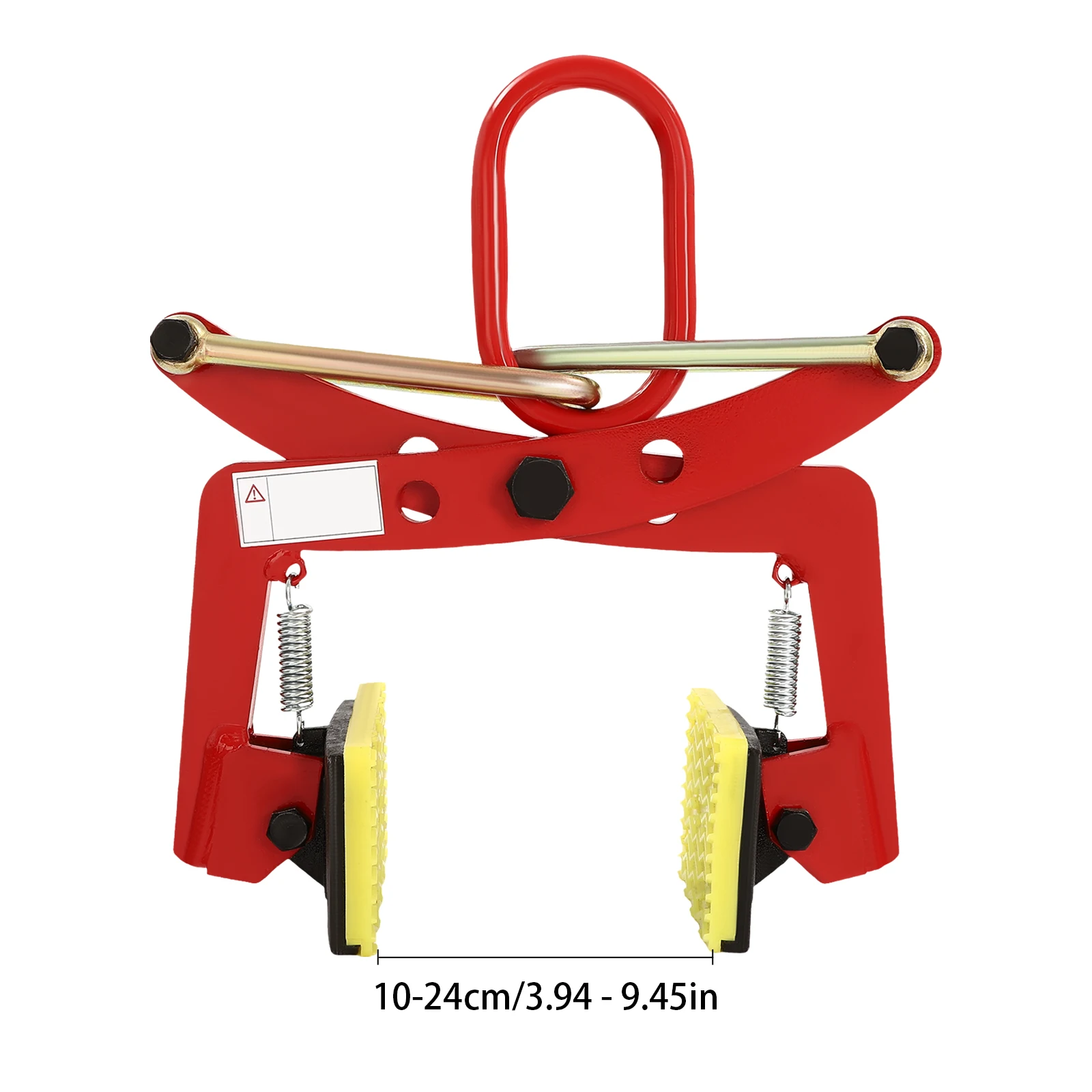 330kg Stone Clamp Tool Lifting Pliers Stone Plier Opening Size 10-24cm 8 Inches