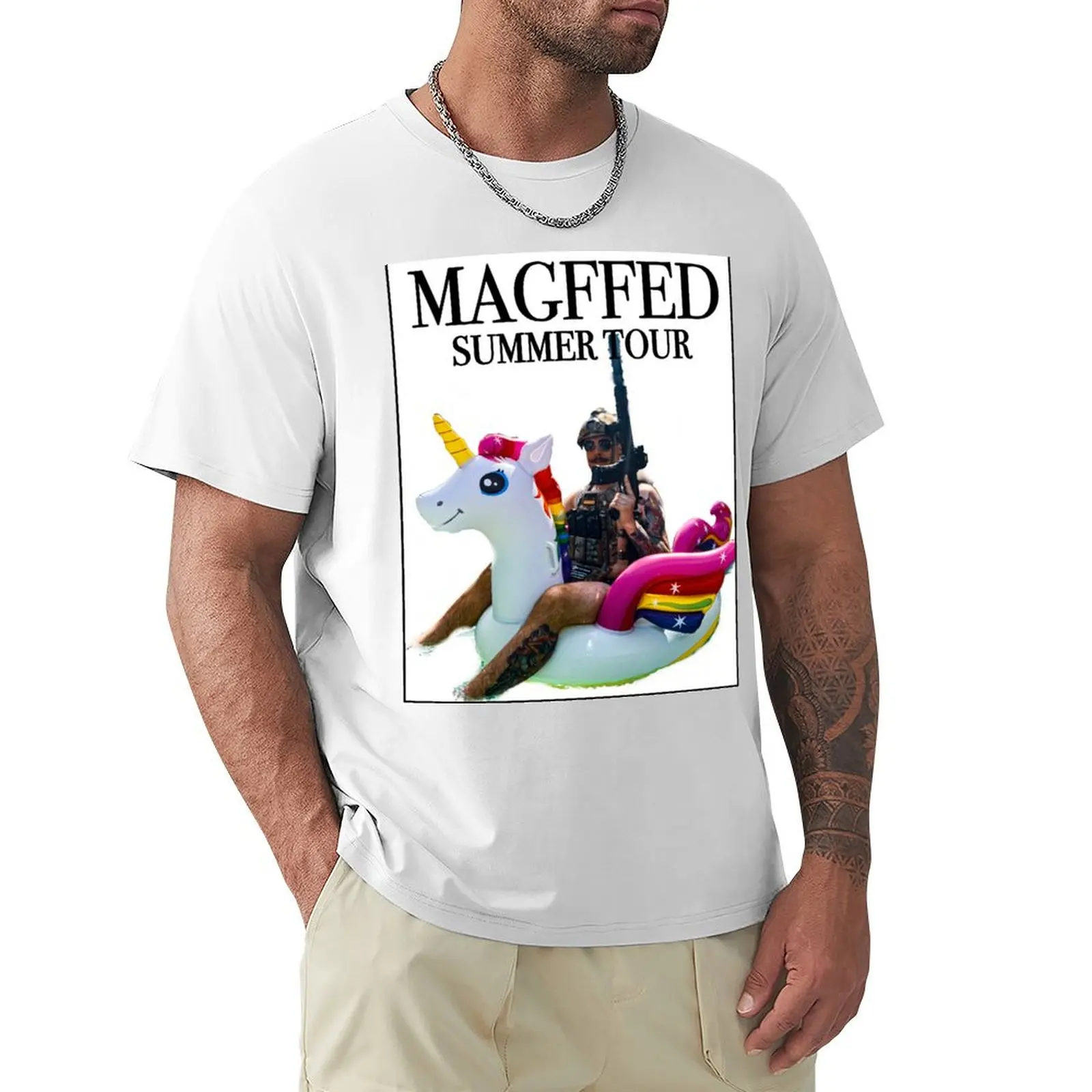 

Magfed Summer Tour T-Shirt customs heavyweights plus sizes t shirts for men