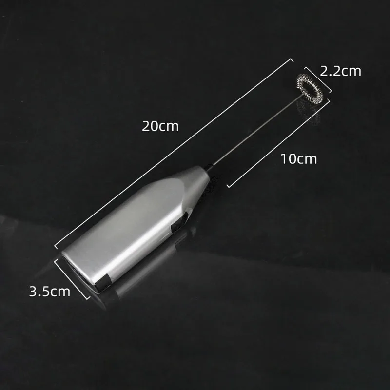 Electric Whisk Stainless Steel Whisk Handheld Electric Whisk Creative Milk Coffee Stirrer Mini Milk Frother Kitchen Baking Tools