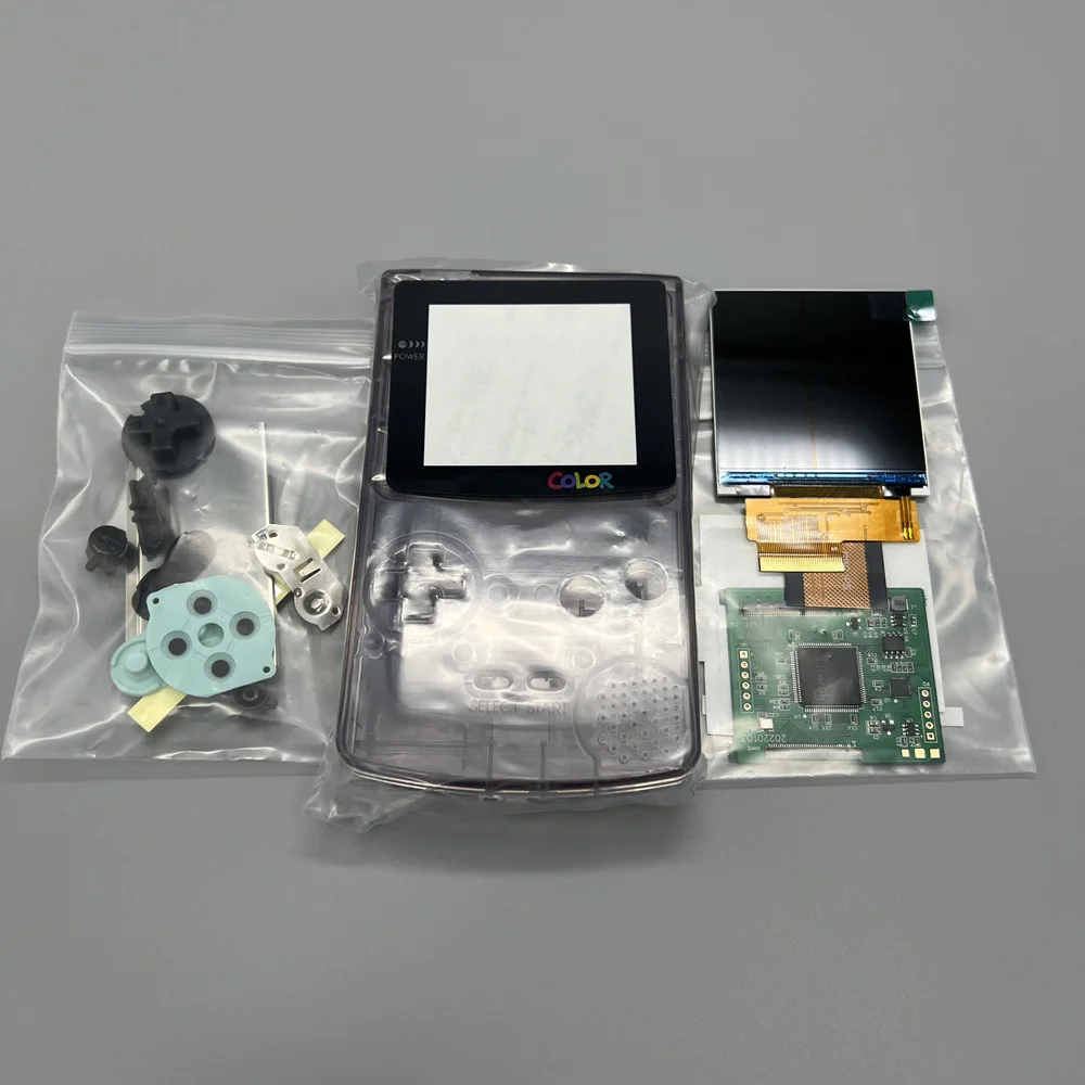 2.6 インチ GBC IPS LCD とゲームボーイ カラー用の新しいシェル 