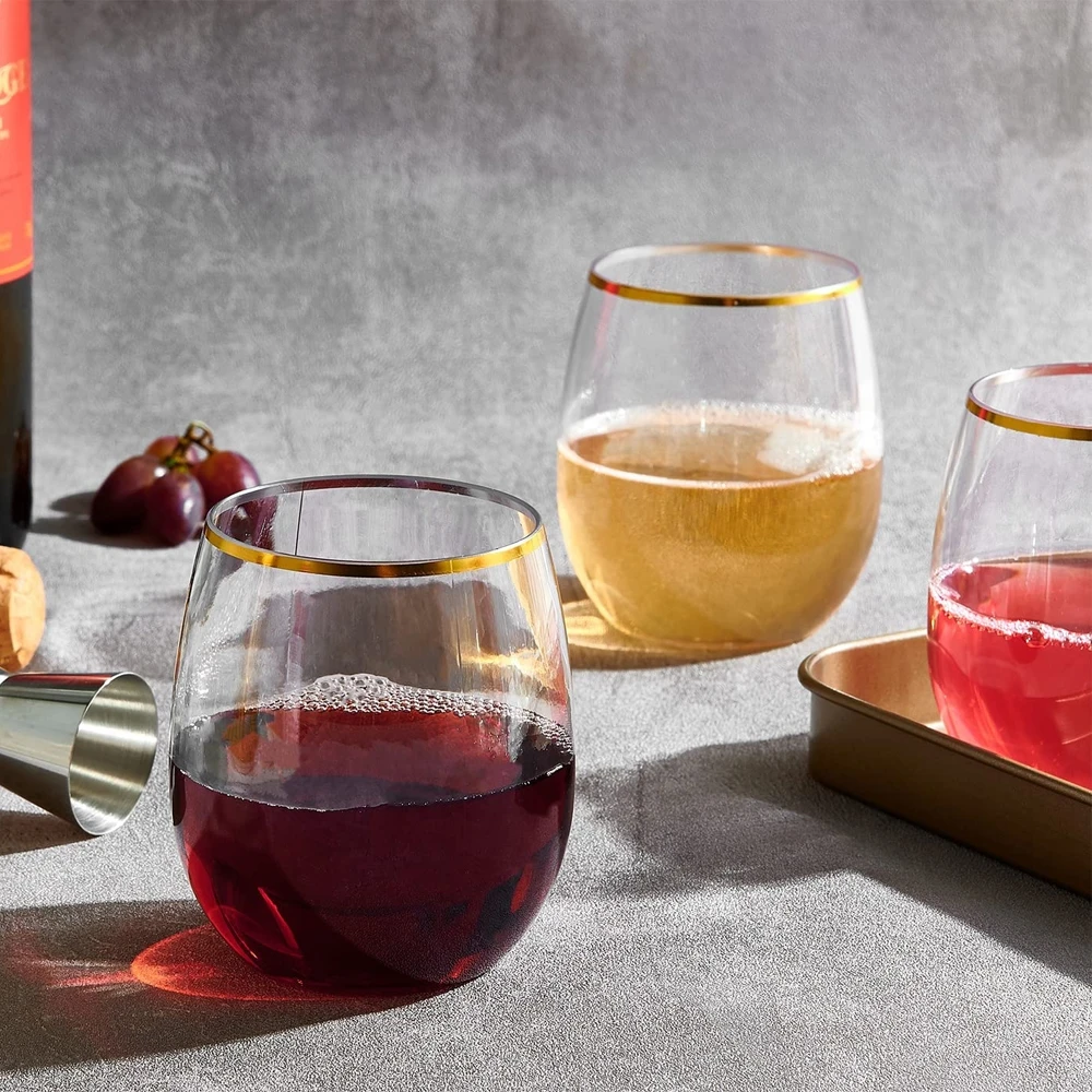 

10/20/30 шт., одноразовые стаканы для вина, 12 унций