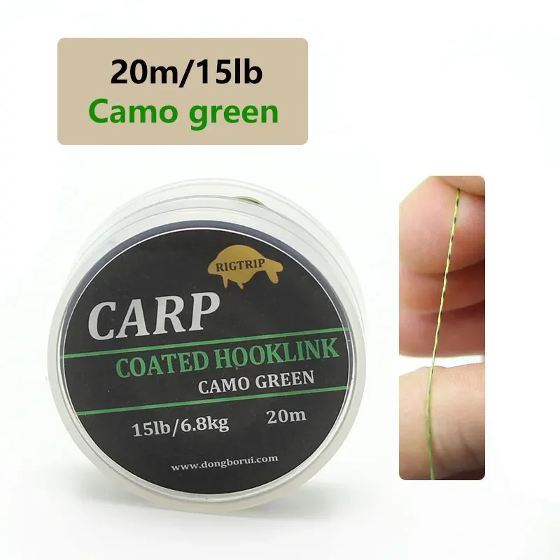 Carp Fishing Tackle NASH ARMOURLINK Carp Fishing Hooklink Braid 20