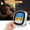 Digital touch screen food thermometer, kitchen electronic timer, barbecue meat baking Temperature, Cooking,термометр для гриля 5