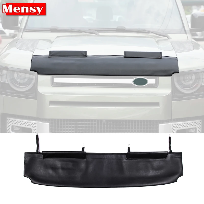 Copertura Del Cofano Dell'Auto Deflettore In Pietra Protezione Del Cofano Scudo Blocco Di Sabbia Accessori Esterni Per Land Rover Defender 110 130 202