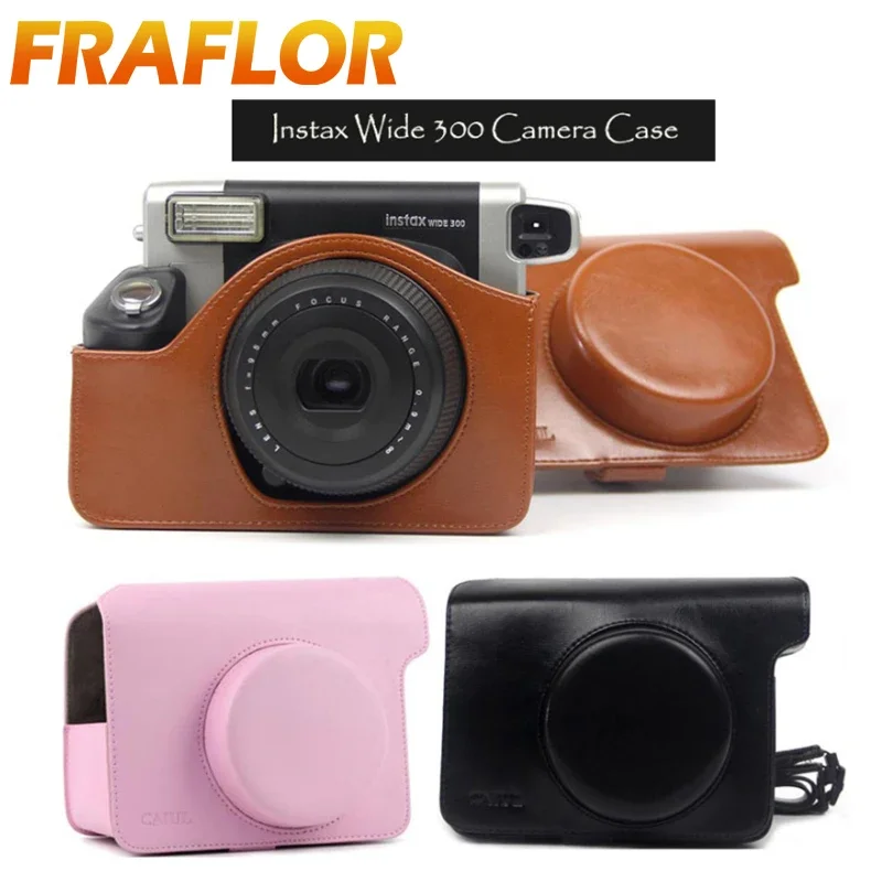 Clear Brown Black Starry Night Case for Fujifilm Instax Wide 300
