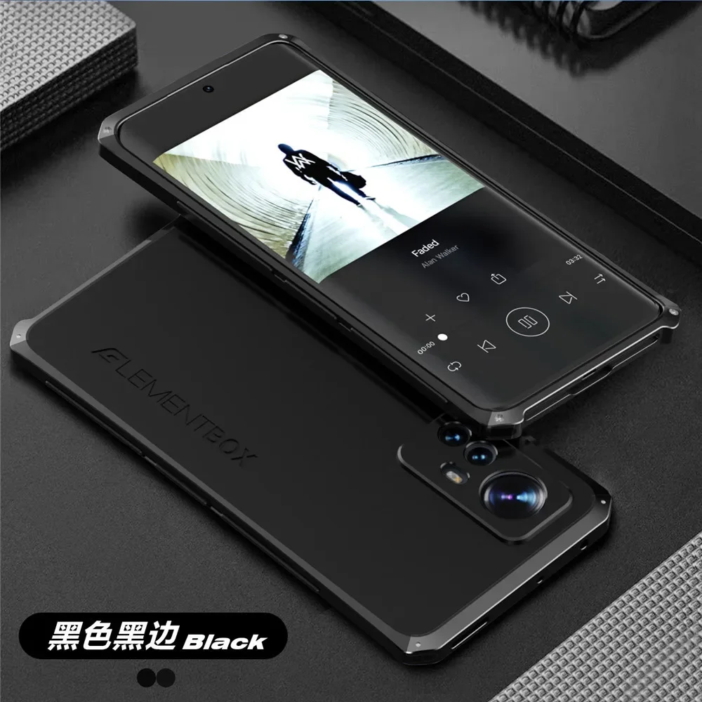 Durable Metal Armor Aluminum PC Phone Case Cover