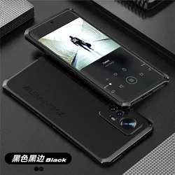 Durable Metal Armor Aluminum PC Phone Case Cover - Xiaomi Mi 11X Pro (Full Black)
