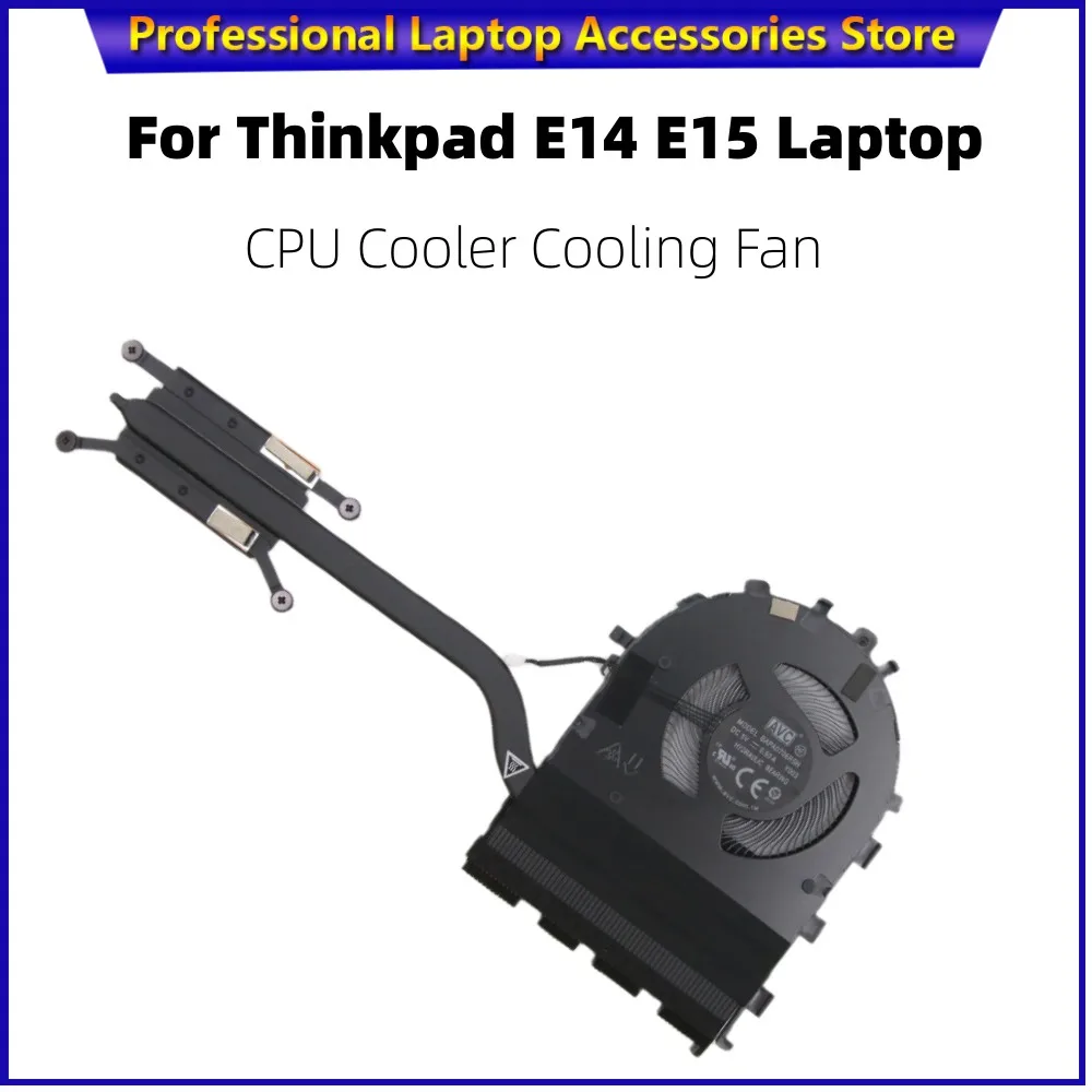 Cpu Cooler Ventilador de Refrigeração para Lenovo Thinkpad E14 Laptop E15 5h40s72906 5h40s72907 5h40s72908 5h40s72909 Bapa0706r5h Y003 Novo - Imagem 3