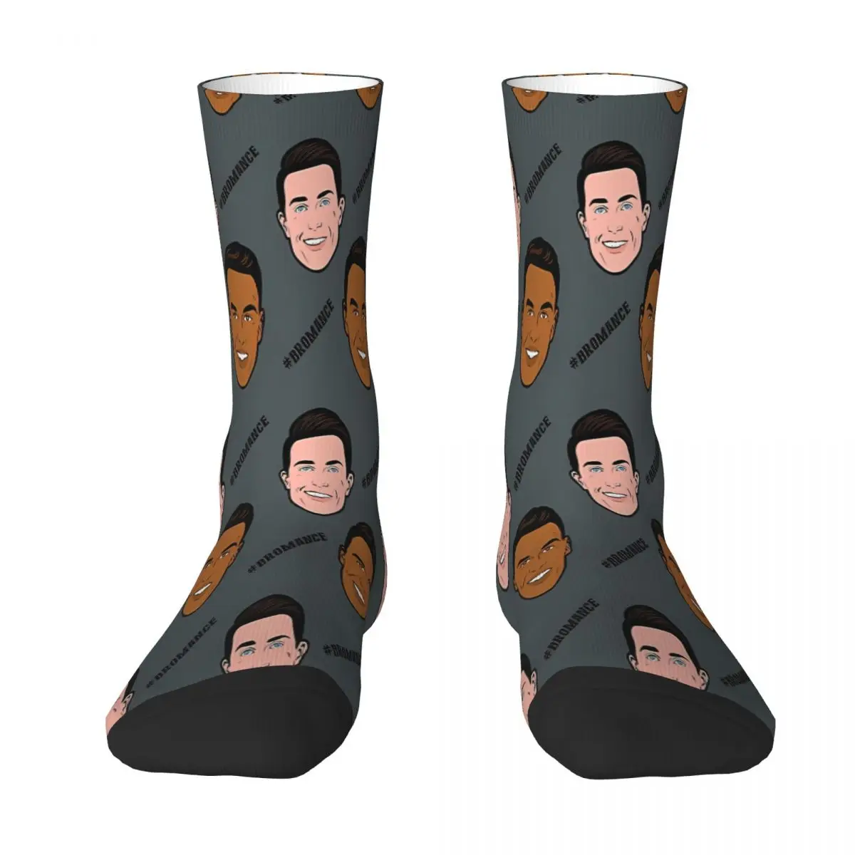 

Aaron And James From Bachelor In Paradise Sock Socks Men Women Polyester Stockings Customizable Hip Hop