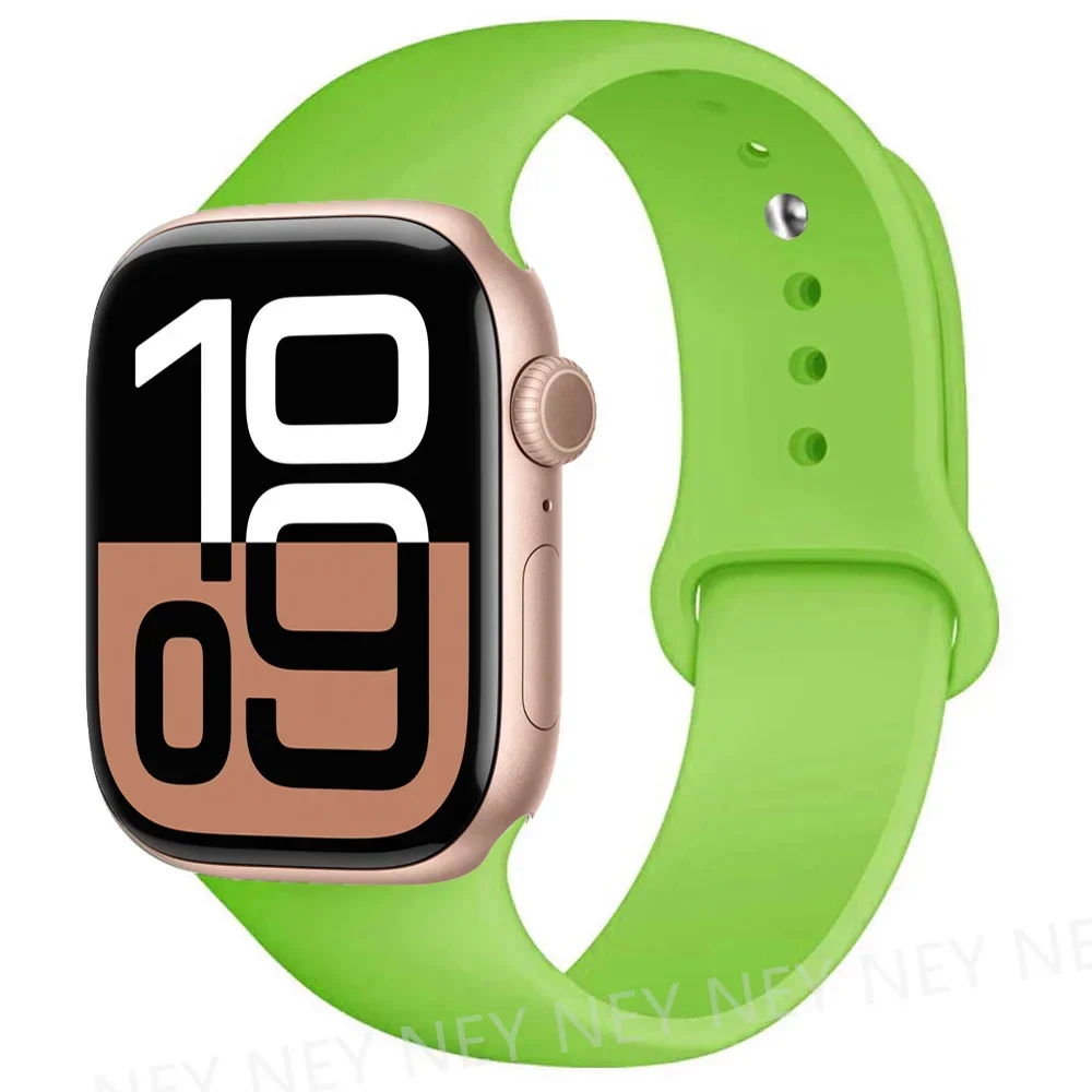 Premium Silicone Sport Watch Band - Versatile Waterproof Strap