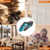 Heimerdinger 18V Rechargeable Lithium Battery Powered Handheld Woodworking Tool Brushless  Cordless Electric Planer, No battery 5