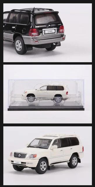 Lexus LX 470 landcruiser100 ランクル 1/64 黒