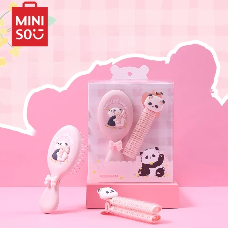 

MINISO воздушная Подушка Расческа Китайская панда Fu искусственная Серия массажная воздушная Подушка Расческа женский милый подарок на день рождения