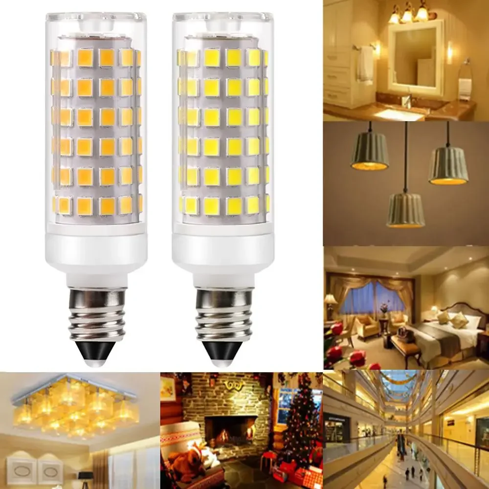 G9 E11 E12 E14 E17 BA15D LED Bulb Lamp 220V-240V Mini Corn Bulb Light 2835SMD 360 Beam Angle Replace Halogen Chandelier Lights